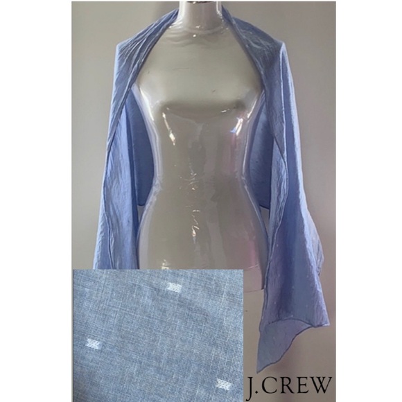 J. Crew Accessories - 🦋J.Crew Embroidered Scarf